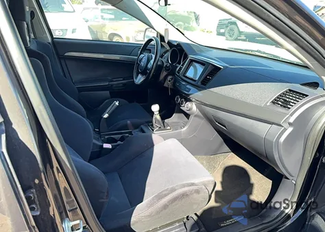 2012 Mitsubishi Lancer Evolution Gsr z USA, uszkodzony, nr VIN JA32W8FV3CU014026